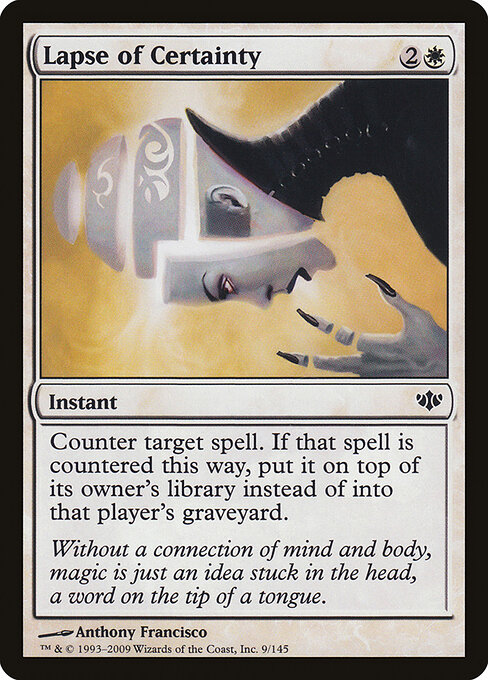 Lapse of Certainty - Conflux Magic card