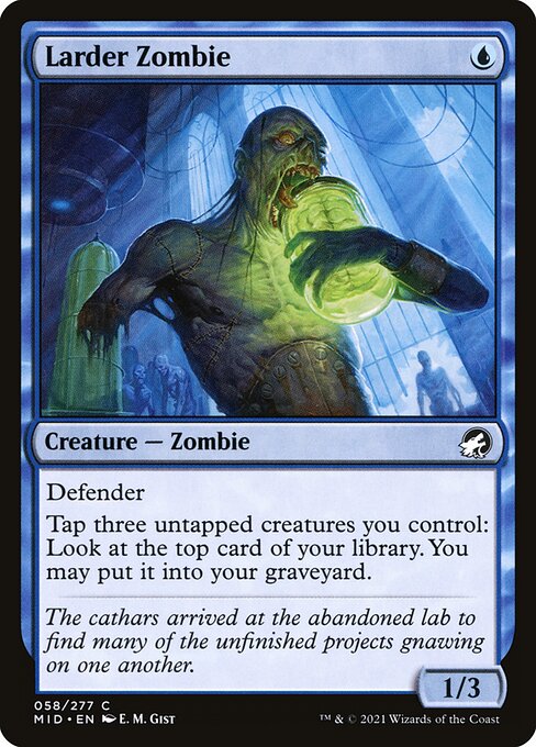 Larder Zombie - Innistrad: Midnight Hunt Magic card