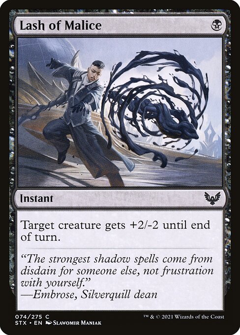 Lash of Malice - Strixhaven: School of Mages Magic card