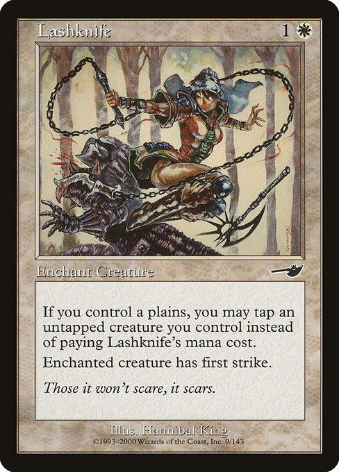 Lashknife - Nemesis Magic card