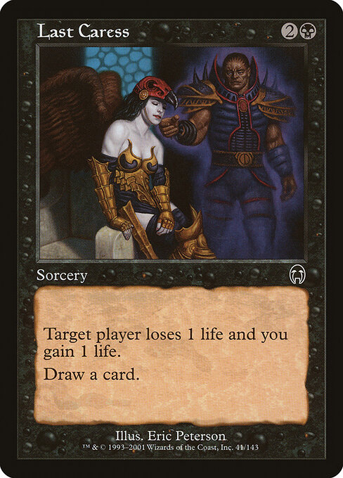 Last Caress - Apocalypse Magic card