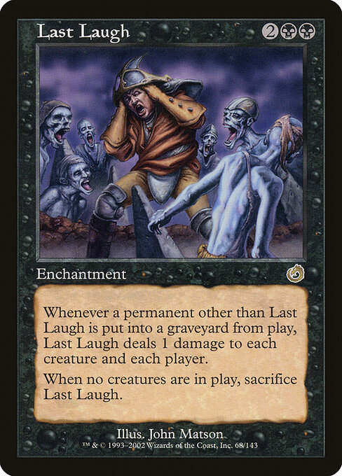 Last Laugh - Torment Magic card
