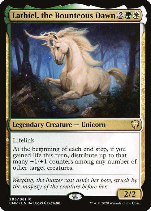 Lathiel, the Bounteous Dawn - Commander Legends Magic card