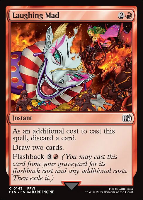 Laughing Mad - Final Fantasy Magic card