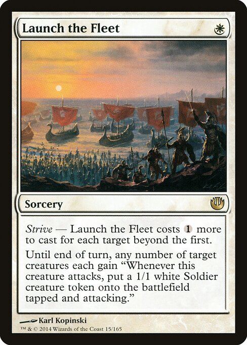 Launch the Fleet - Journey into Nyx Magic card