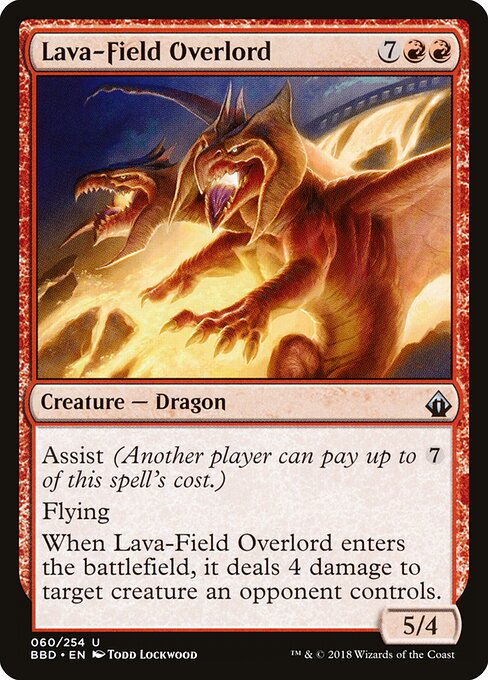 Lava-Field Overlord - Battlebond Magic card