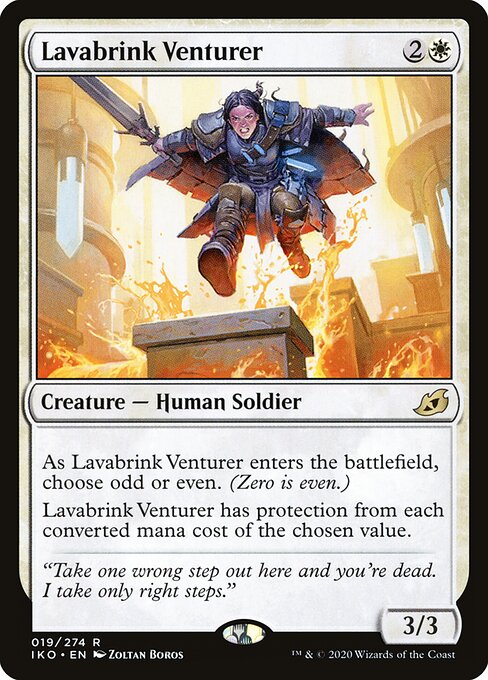 Lavabrink Venturer - Ikoria: Lair of Behemoths Magic card