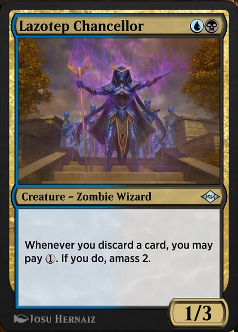 Lazotep Chancellor - Jumpstart: Historic Horizons (#702) - Illustrated by Josu Hernaiz - Magic: The Gathering Card