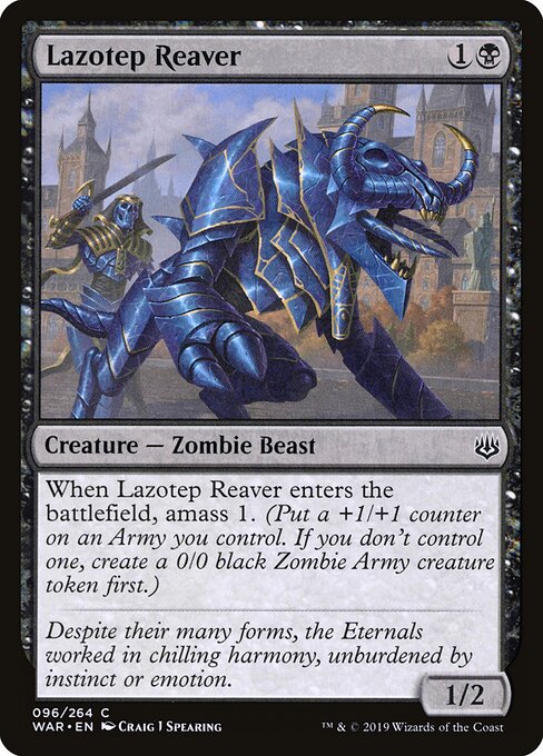 Lazotep Reaver - War of the Spark Magic card
