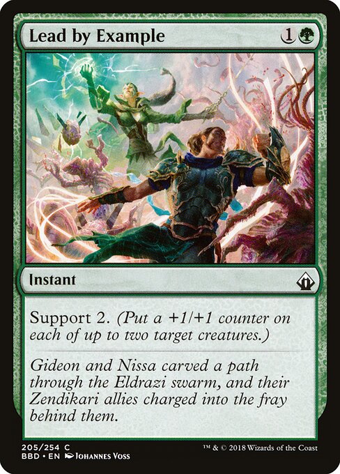 Lead by Example - Battlebond Magic card