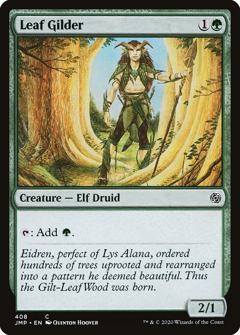 Leaf Gilder - Jumpstart Magic card