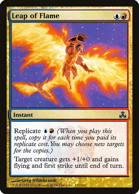 Leap of Flame - Guildpact Magic card