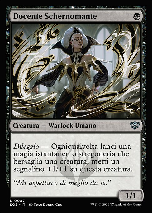 Lecturing Scornmage