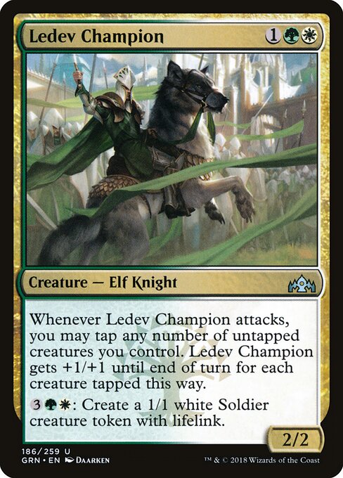 Ledev Champion - Guilds of Ravnica Magic card