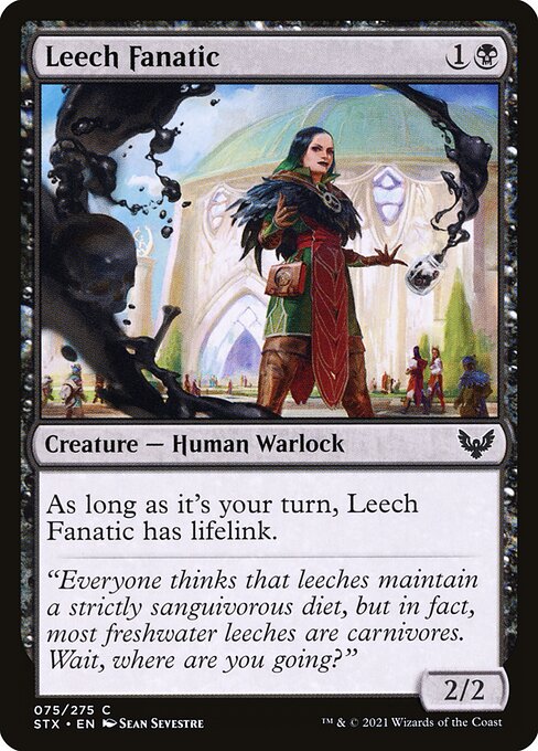 Leech Fanatic - Strixhaven: School of Mages Magic card