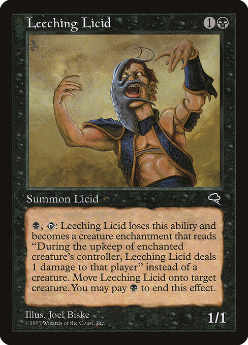 Leeching Licid - Tempest Magic card