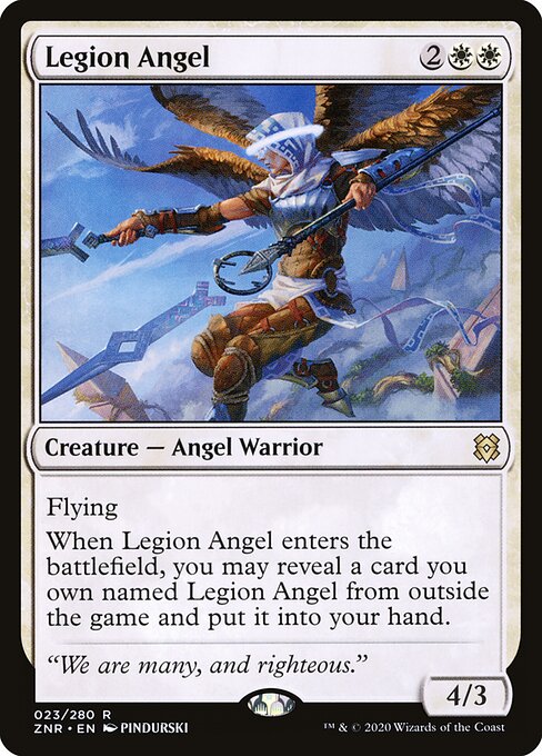 Legion Angel - Zendikar Rising Magic card