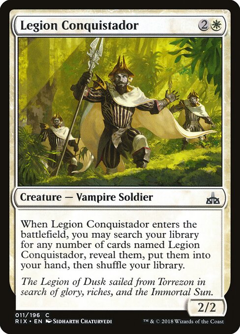 Legion Conquistador - Rivals of Ixalan Magic card