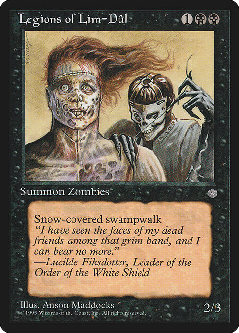 Legions of Lim-Dûl - Ice Age Magic card
