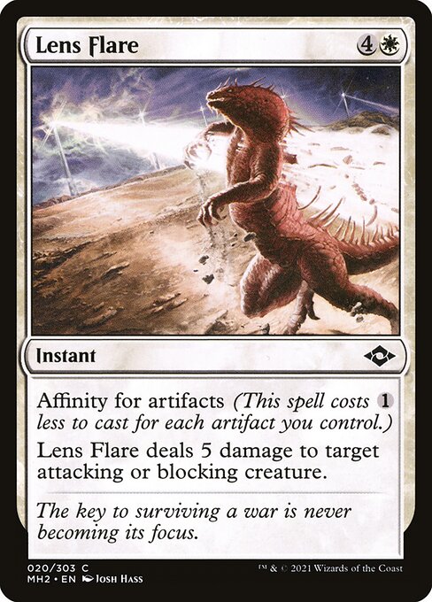 Lens Flare - Modern Horizons 2 Magic card