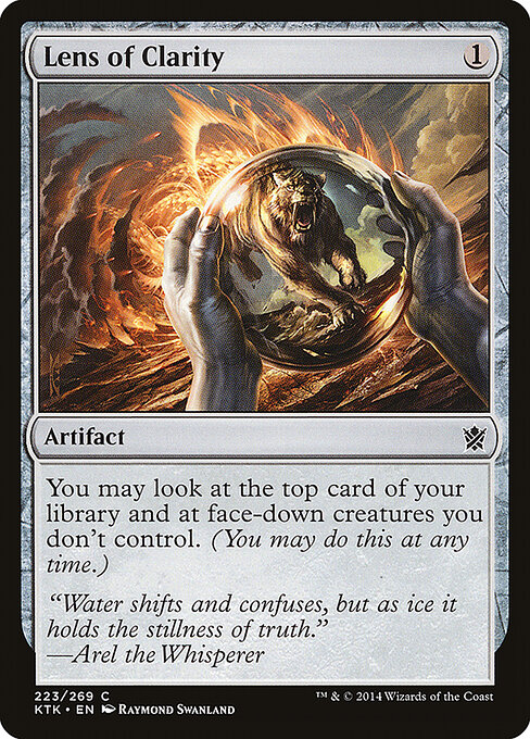 Lens of Clarity - Khans of Tarkir Magic card