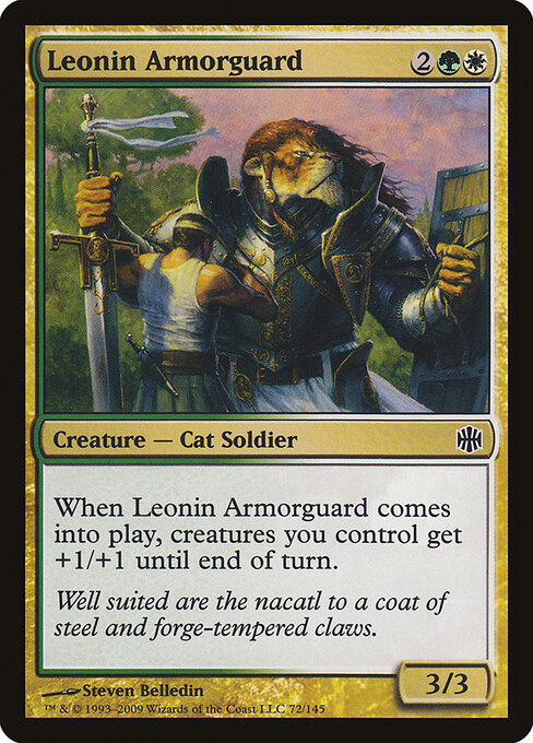 Leonin Armorguard - Alara Reborn Magic card