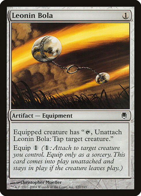Leonin Bola - Darksteel Magic card