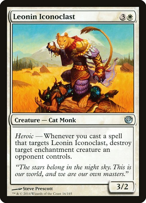 Leonin Iconoclast - Journey into Nyx Magic card