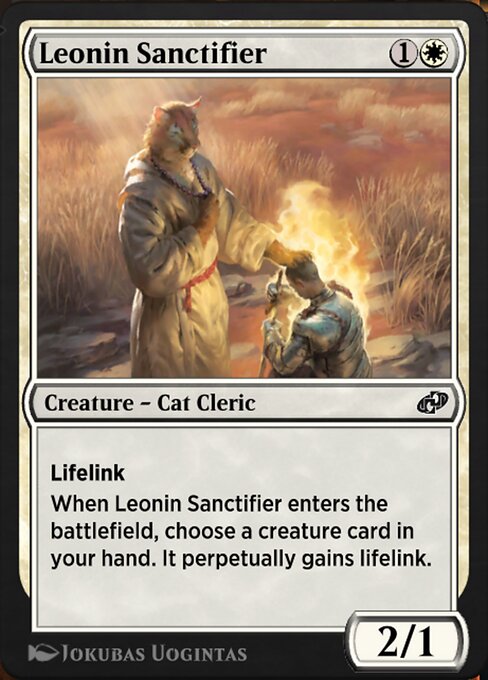 Leonin Sanctifier - Jumpstart: Historic Horizons Magic card