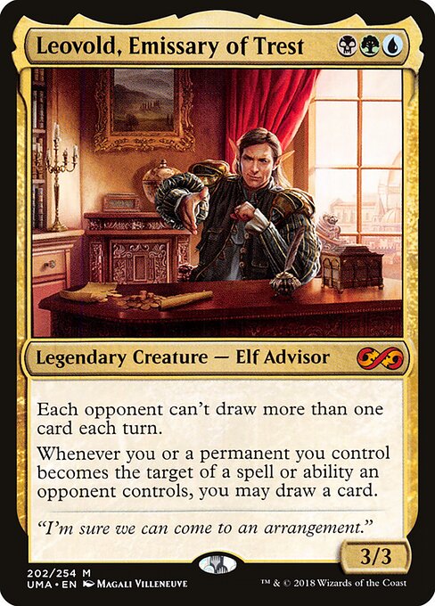 Leovold, Emissary of Trest - Ultimate Masters Magic card