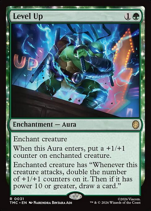 Level Up - Teenage Mutant Ninja Turtles Eternal Magic card