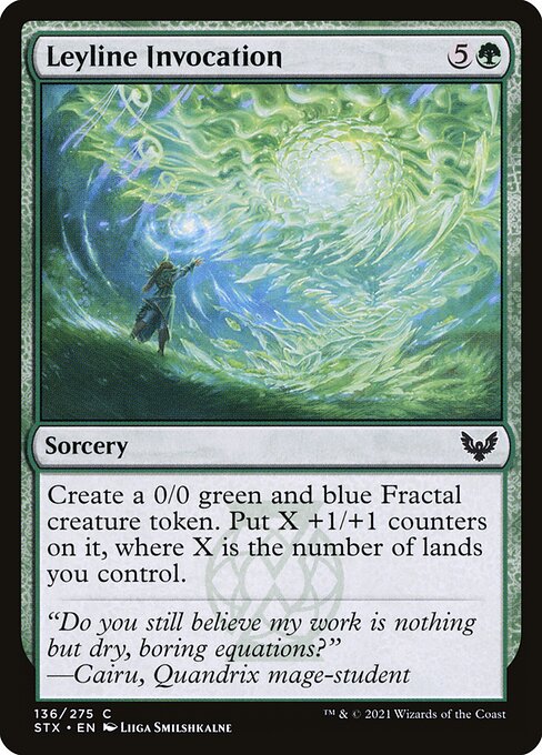 Leyline Invocation - Strixhaven: School of Mages Magic card