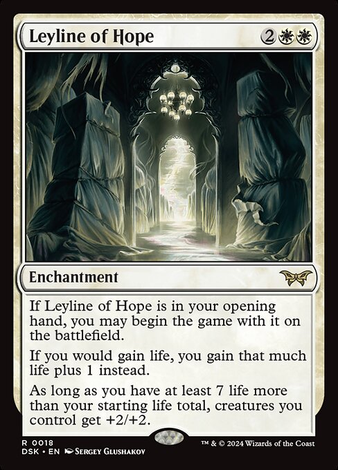 Leyline of Hope - Duskmourn: House of Horror Magic card