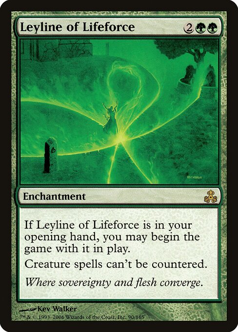 Leyline of Lifeforce - Guildpact Magic card