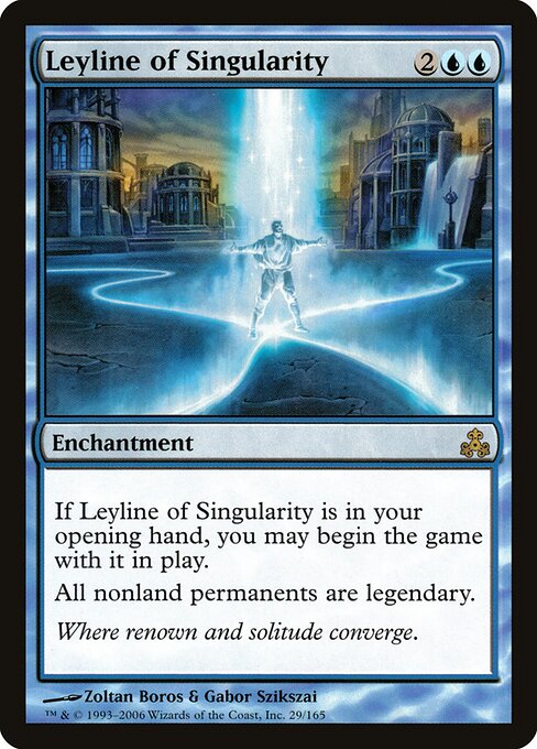 Leyline of Singularity - Guildpact Magic card
