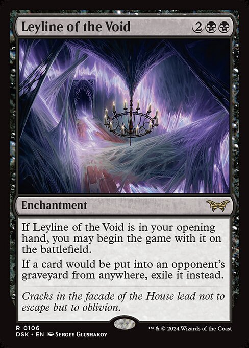 Leyline of the Void - Duskmourn: House of Horror Magic card