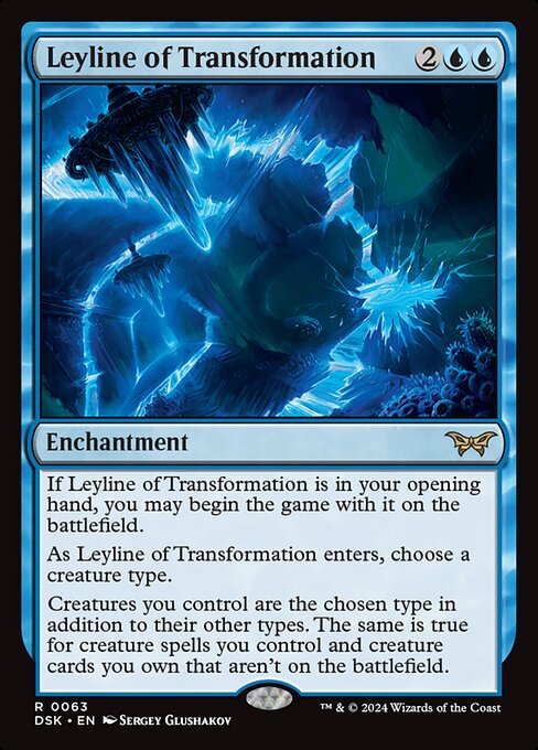 Leyline of Transformation - Duskmourn: House of Horror Magic card
