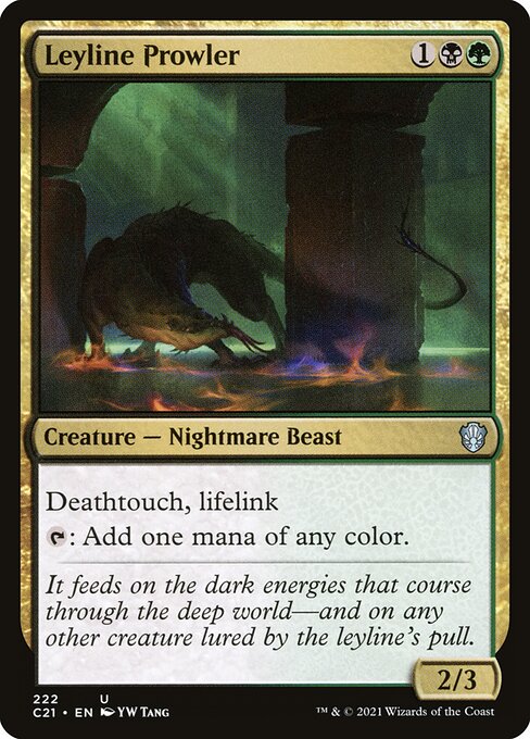 Leyline Prowler - Commander 2021 Magic card