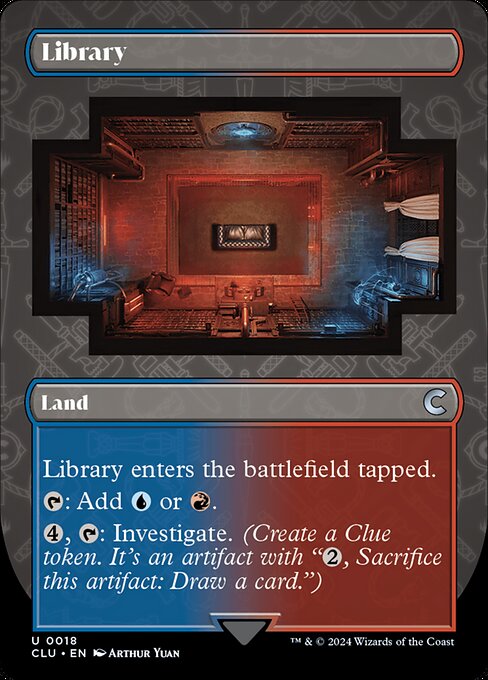 Library - Ravnica: Clue Edition Magic card