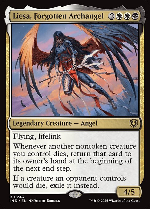 Liesa, Forgotten Archangel - Innistrad Remastered Magic card