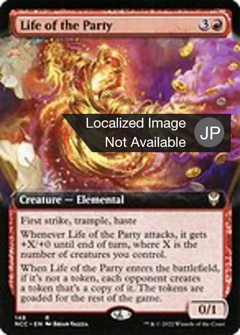 Anima della Festa (Life of the Party) - New Capenna Commander (#48) - Illustrated by Brian Valeza - Magic: The Gathering Card