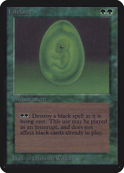 生の躍動 (Lifeforce) - Fifth Edition (#310) - Illustrated by Ron Spencer - Magic: The Gathering Card
