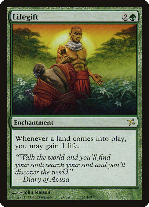 Lifegift - Betrayers of Kamigawa Magic card