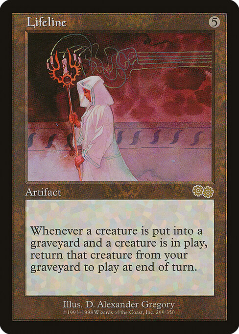 Lifeline - Urza's Saga Magic card