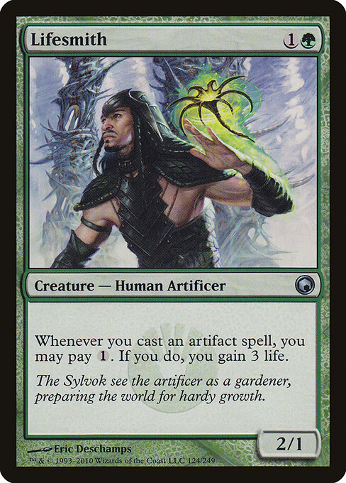 Lifesmith - Scars of Mirrodin Magic card