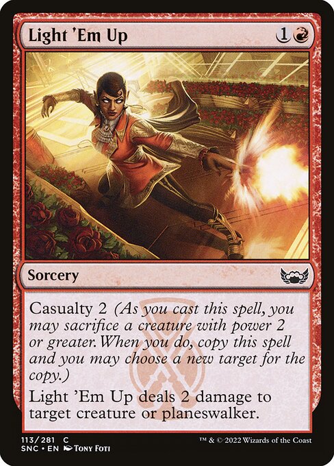 Light 'Em Up - Streets of New Capenna Magic card