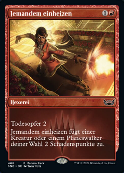 全烧光 (Light 'Em Up) - Streets of New Capenna (#466) - Illustrated by Tony Foti - Magic: The Gathering Card