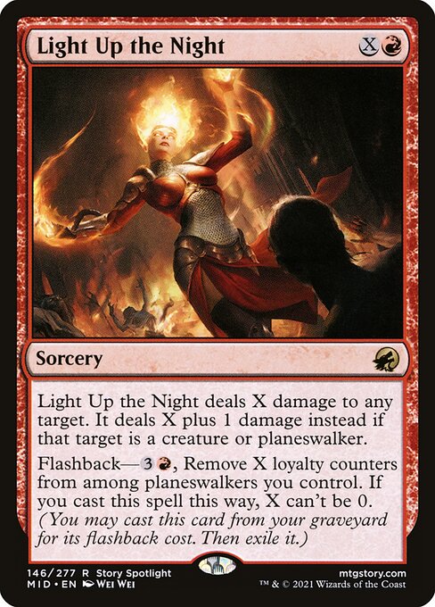 Light Up the Night - Innistrad: Midnight Hunt Magic card