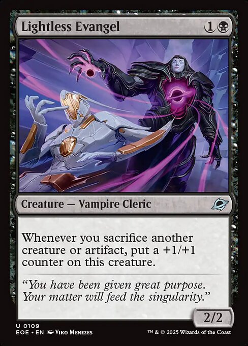 Lightless Evangel - Edge of Eternities Magic card