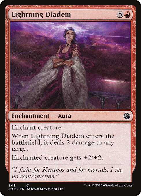 Lightning Diadem - Jumpstart Magic card